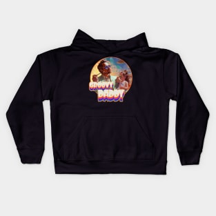 Groovy Daddy and Daughter Shades design Kids Hoodie